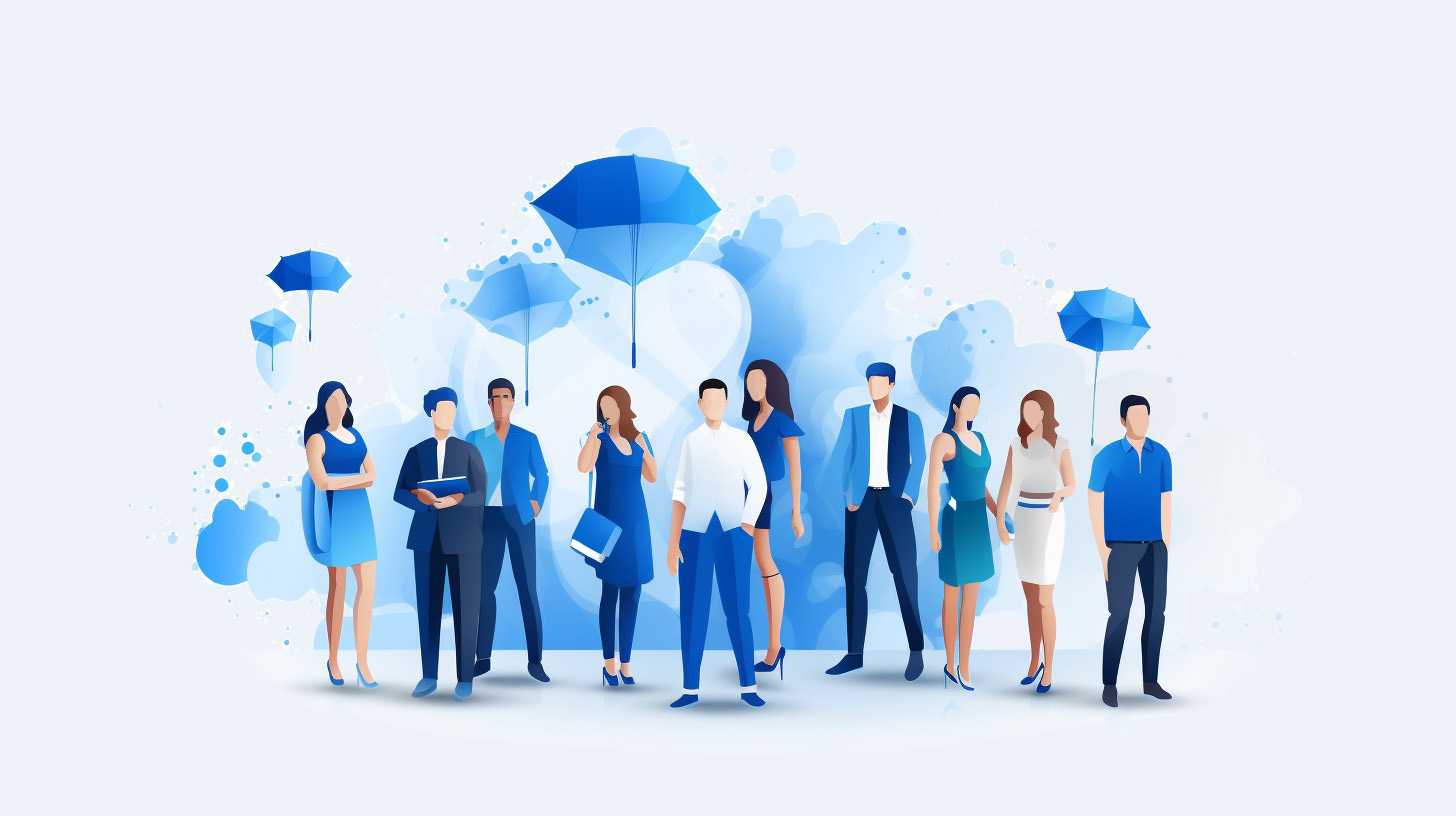 A graphic of a large group of people.